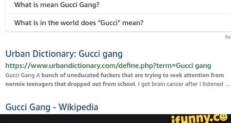 you gucci urban dictionary|Gucci drug slang.